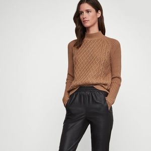 BCBGMAXAZRIA Rib Knit Pullover